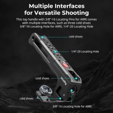 SmallRig Top Handle with Rec Trigger (ARRI Locating Screw) 4927