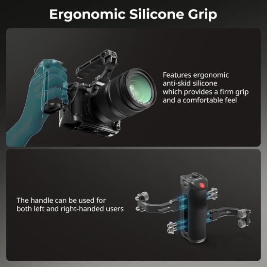 SmallRig Side Handle with Rec Trigger (1/4"-20 Screws) 4928