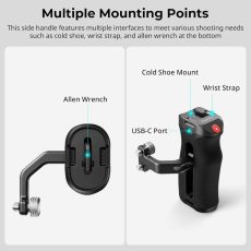 SmallRig Side Handle with Rec Trigger (1/4"-20 Screws) 4928