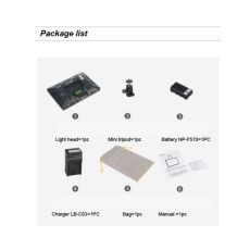 NiceFoto SL-150A 15W Bi-Colour Portable Video LED Light(with Battery)