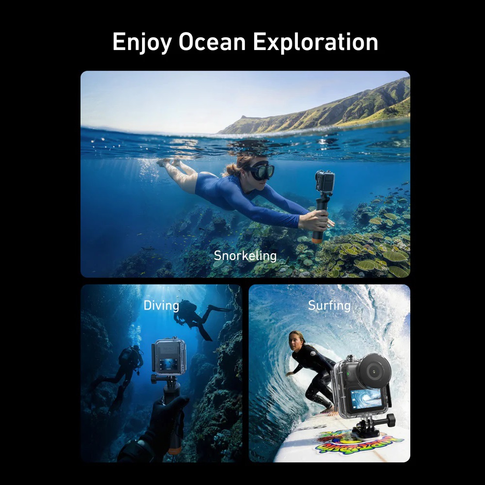 TELSIN 60M Waterproof Dive Case for DJI Osmo Nano TELSIN 60M Waterproof Dive Case for DJI Osmo Nano