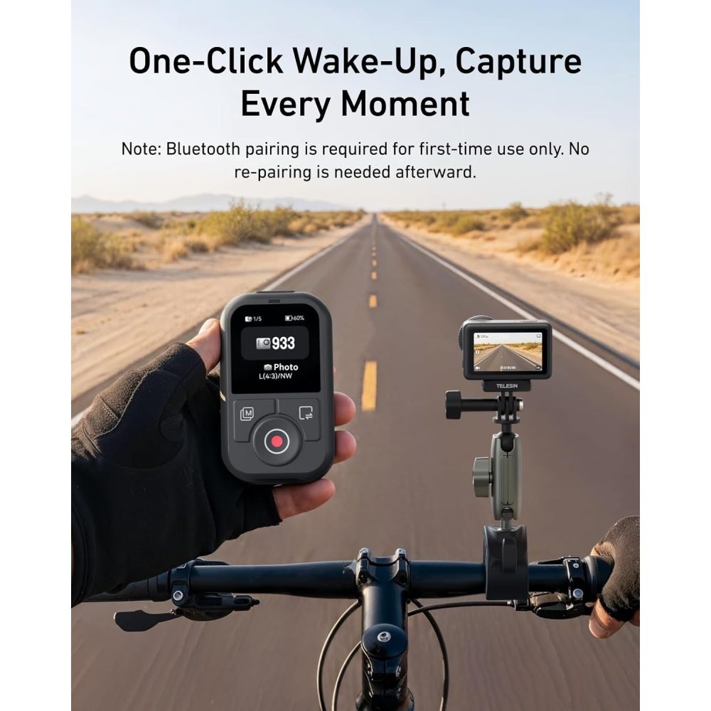 TELESIN T13 Bluetooth Remote Control for Select DJI Osmo Cameras