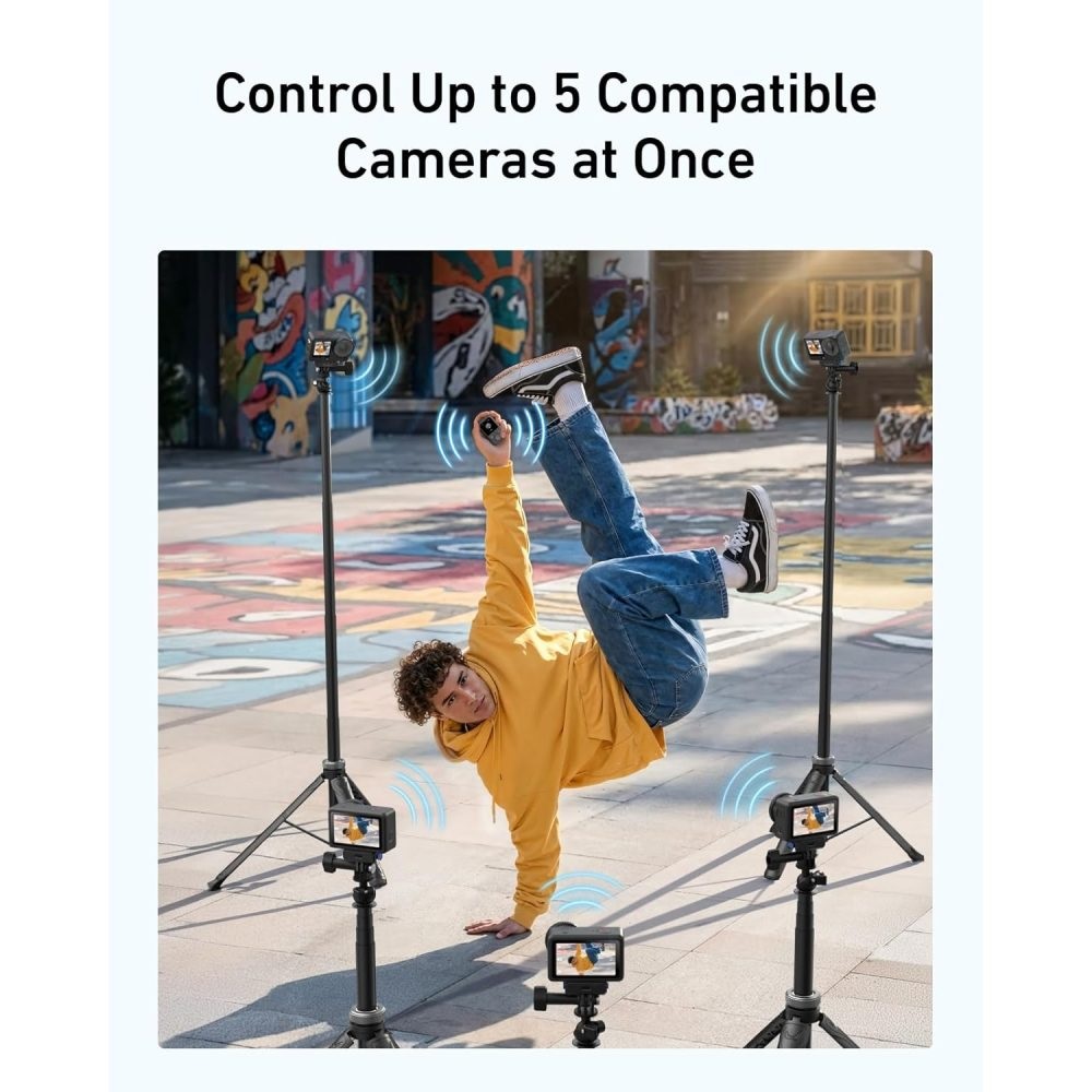 TELESIN T13 Bluetooth Remote Control for Select DJI Osmo Cameras
