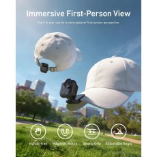 TELESIN Magnetic Pivot Clip for Insta360 GO Ultra