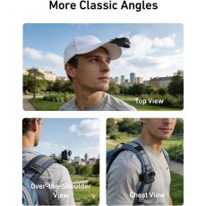 TELESIN Magnetic Pivot Clip for Insta360 GO Ultra