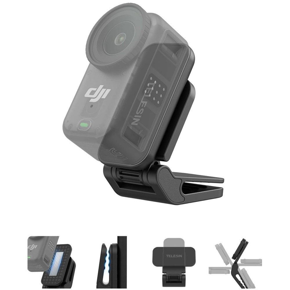 TELESIN Magnetic Pivot Clip for DJI Osmo Nano