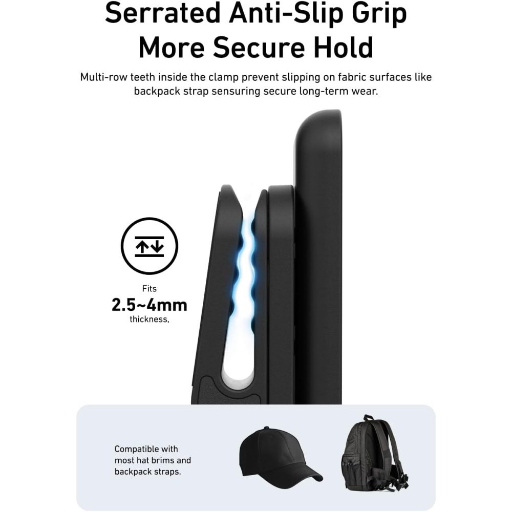 TELESIN Magnetic Pivot Clip for DJI Osmo Nano