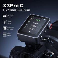 Godox X3Pro C Touchscreen TTL Wireless Flash Trigger for Canon