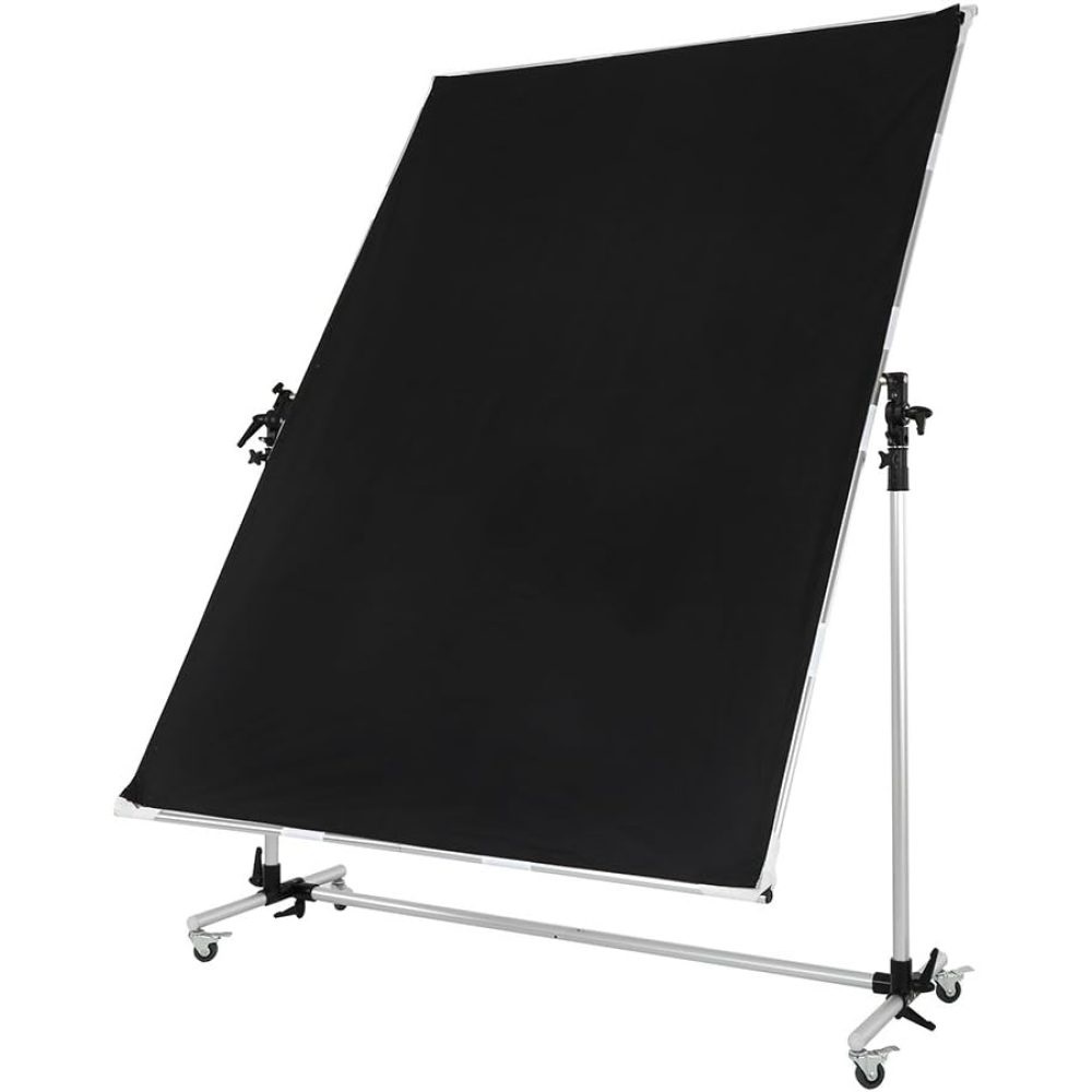 Falcon Eyes Pro Studio Solutions 150cm x 200cm Adjustable Diffusion & Silver/Black Reflector Kit