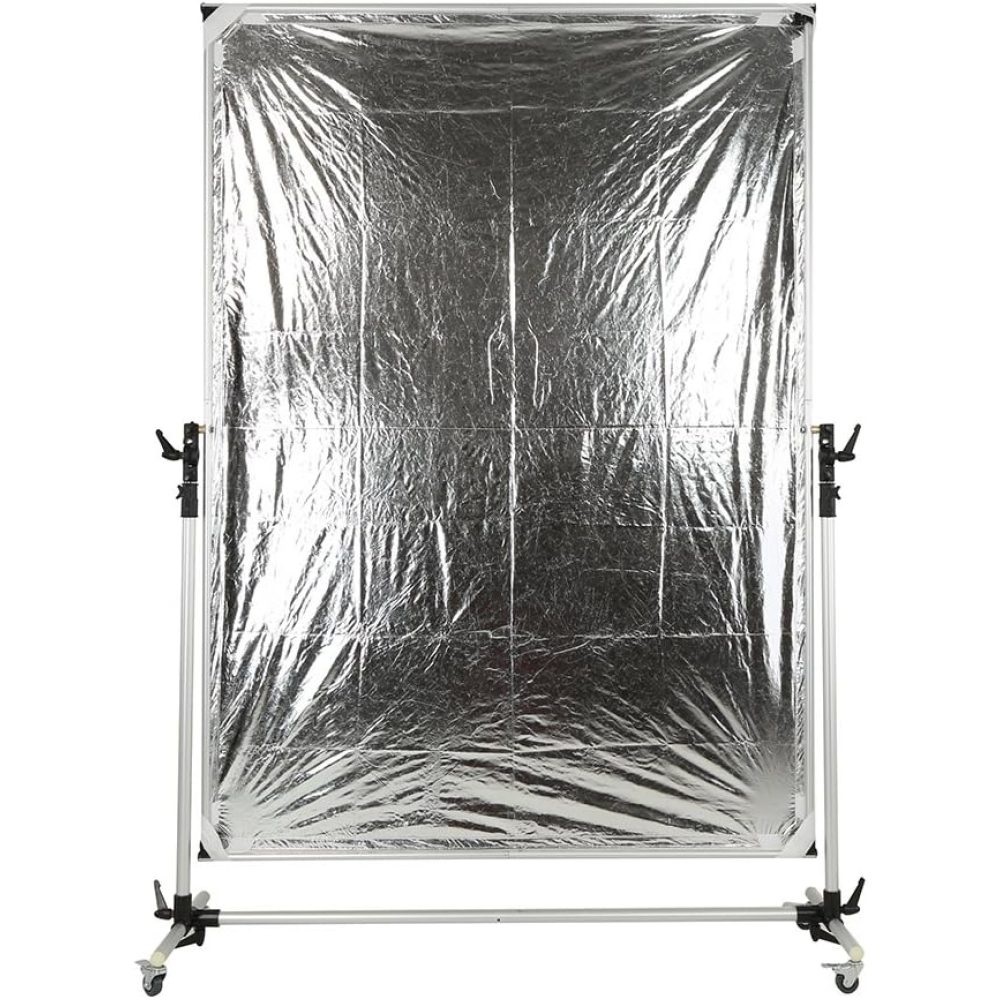 Falcon Eyes Pro Studio Solutions 150cm x 200cm Adjustable Diffusion & Silver/Black Reflector Kit