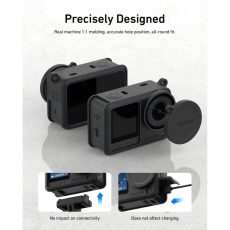 TELESIN Silicone Cover with Lens Cap for DJI Osmo Action 6