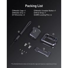 TELESIN Street Photography Metal Cage & Handgrip Kit for HERO13/12/11/10/9 TELESIN Street Photography Metal Cage & Handgrip Kit for HERO13/12/11/10/9