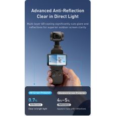 TELESIN Anti-Reflection Screen Protector for Pocket 4/3