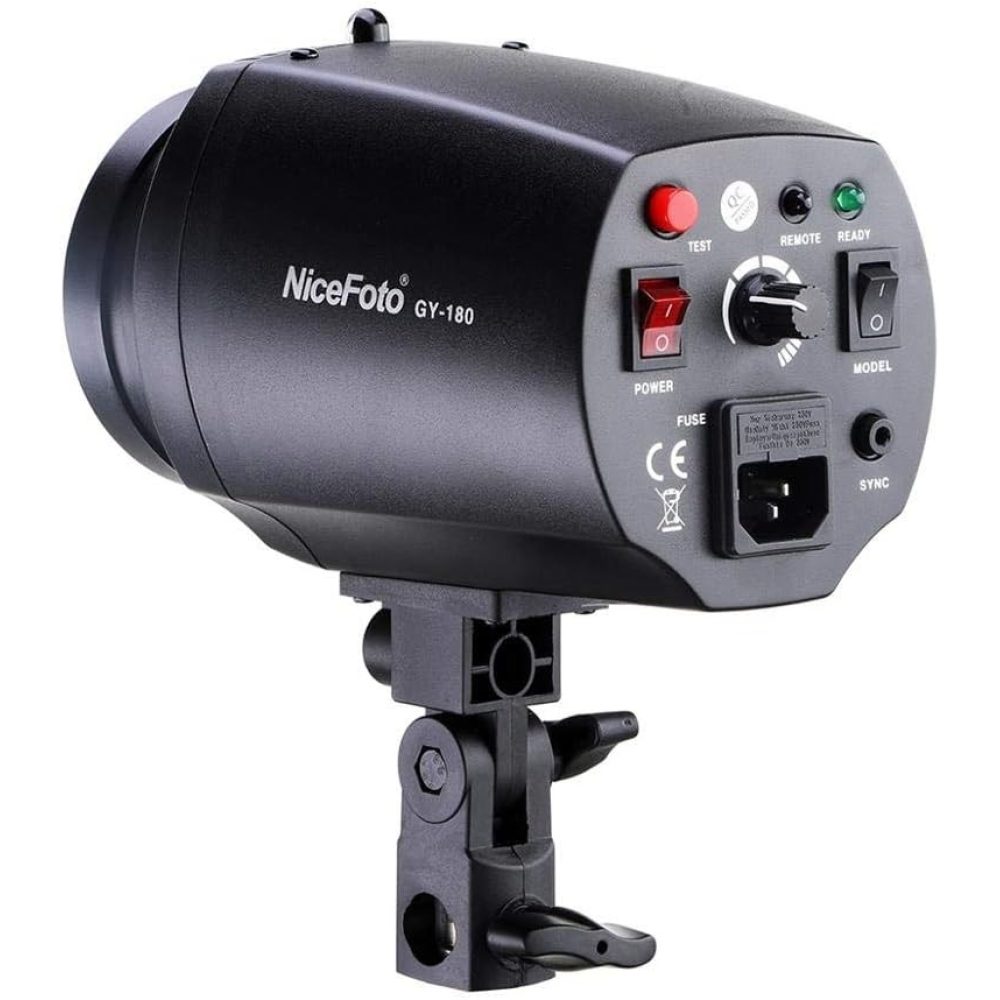 NiceFoto GY-180 Mini Studio Flash 2-Kit