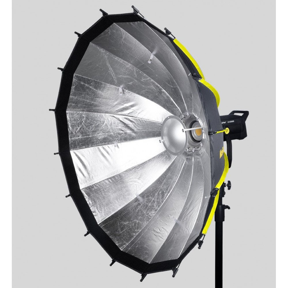 NiceFoto Quick Set Up Wide Angle Radome Softbox (with grid) 100cm