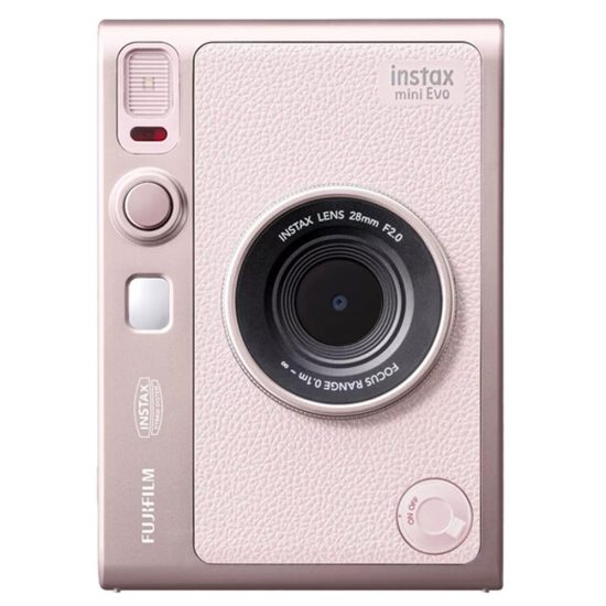 FUJIFILM instax mini EVO Hybrid Instant Camera (Gentle Rose) FUJIFILM instax mini EVO Hybrid Instant Camera (Gentle Rose)