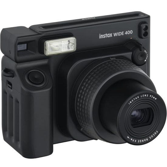 FUJIFILM INSTAX WIDE 400 Instant Film Camera(Jet Black)