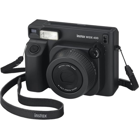 FUJIFILM INSTAX WIDE 400 Instant Film Camera(Jet Black)