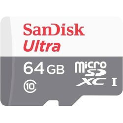 SanDisk Ultra 64GB MicroSDXC UHS-I 140MB/s R Memory Card