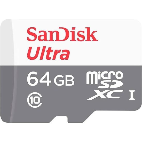 SanDisk Ultra 64GB MicroSDXC UHS-I 140MB/s R Memory Card