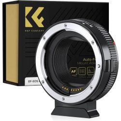 K&F Concept Auto Focus Adapter Ring EF-EOS R II