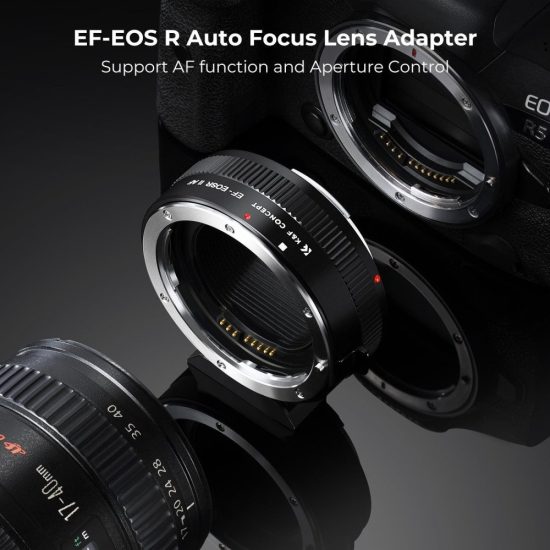 K&F Concept Auto Focus Adapter Ring EF-EOS R II K&F Concept Auto Focus Adapter Ring EF-EOS R II