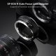K&F Concept Auto Focus Adapter Ring EF-EOS R II K&F Concept Auto Focus Adapter Ring EF-EOS R II