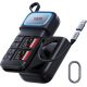 llano R404 2in1 High-Speed SD/TF Card Reader with Built-in Slot Storage