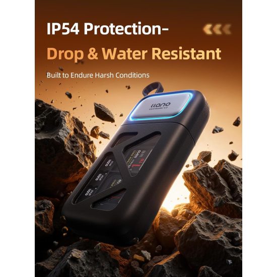 llano R404 2in1 High-Speed SD/TF Card Reader with Built-in Slot Storage