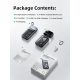 llano R404 2in1 High-Speed SD/TF Card Reader with Built-in Slot Storage