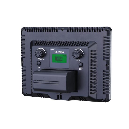 NiceFoto SL-200A 20W Bi-Colour Portable Video LED Light(with Battery)