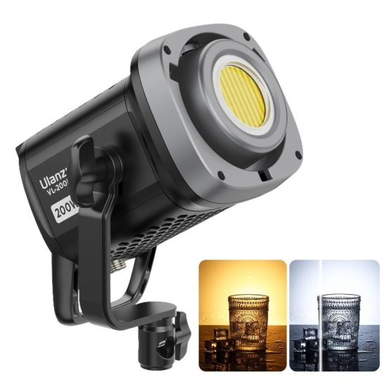 Ulanzi VL-200 Bi-Color 200W V-Mount LED Video Light (With Power Adapter) Ulanzi VL-200 Bi-Color 200W V-Mount LED Video Light (With Power Adapter)