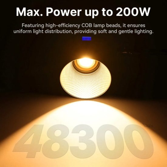 Ulanzi VL-200 Bi-Color 200W V-Mount LED Video Light (With Power Adapter) Ulanzi VL-200 Bi-Color 200W V-Mount LED Video Light (With Power Adapter)