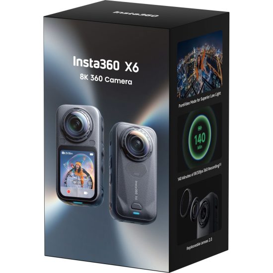 Insta360 X6 Standard Bundle| 8K50fps 360 Camera