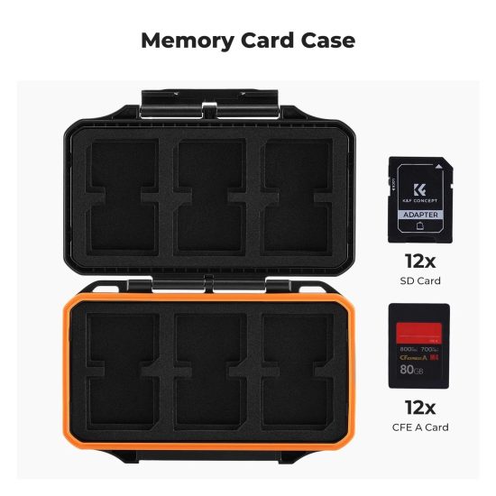 K and F Concept 24-Slots Storage Case for SD Cards ...