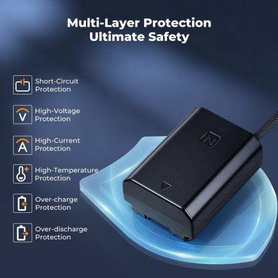 K&F CONCEPT D Tap to NP-FZ100 Dummy Battery 