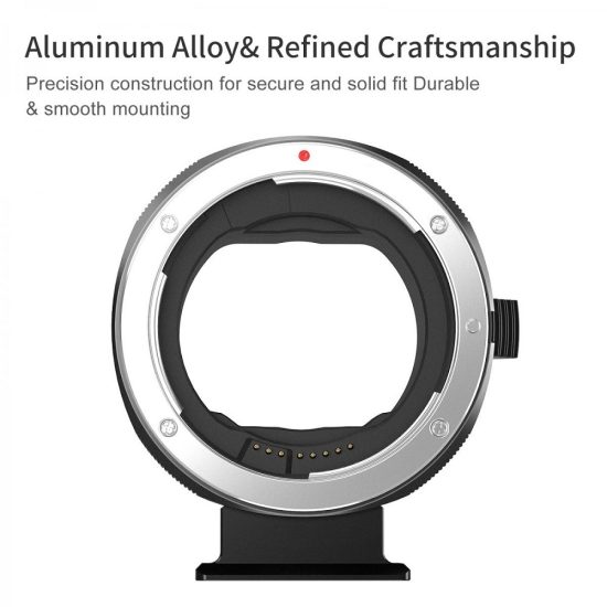 K&F Concept Auto Focus EF/EF-S to EOS R Lens Mount Adapter