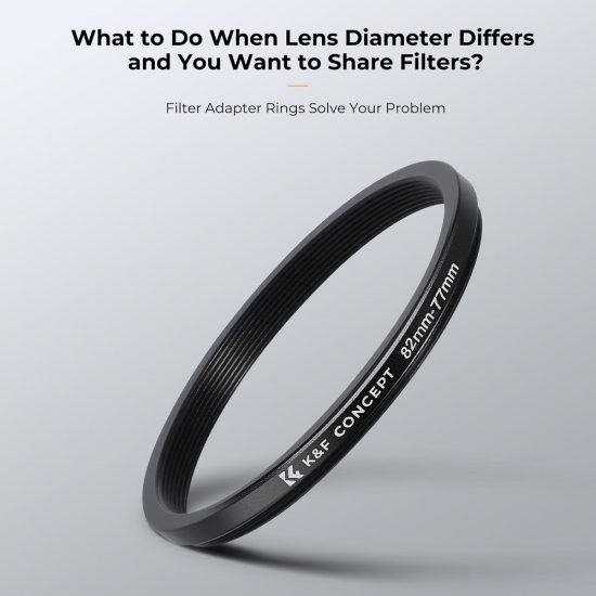 K&F Concept 11 in 1 Step Down Ring Set