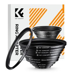 K&F Concept 11 in 1 Step Up Ring Set
