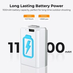 K&F Concept NP-FW50 Battery 1100mAh Type-C Fast Charging Compatible with Sony (2 Pack)