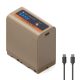 K&F Concept 10500mAh Replacement USB-C Battery for NP-F970 PD 20W Two-Way Fast Charging