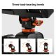 K&F Concept Adjustable Camera Monitor Mount 360° Swivel & 180° Tilt with Cold Shoe & ARRI Mount