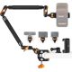 K&F Concept 22-Inch Magic Arm Clamp Kit Overhead Desk Camera Mount Friction Boom Arm for Phone & Camera