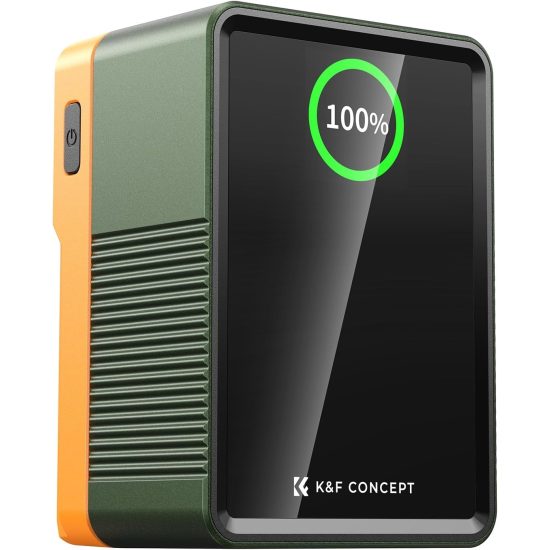 K&F Concept KF-V99 Pro Mini Vmount Battery 99Wh 6700mAh (Lime Green)