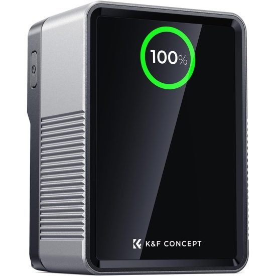 K&F Concept KF-V99 Pro Mini Vmount Battery 99Wh 6700mAh (Silver)