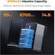 K&F Concept KF-V99 Pro Mini Vmount Battery 99Wh 6700mAh (Silver)
