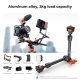 K&F Concept 11-Inch Magic Arm with 1/4-Inch Screw & 360° Ball Heads for Monitor LED Light & Camera Rig