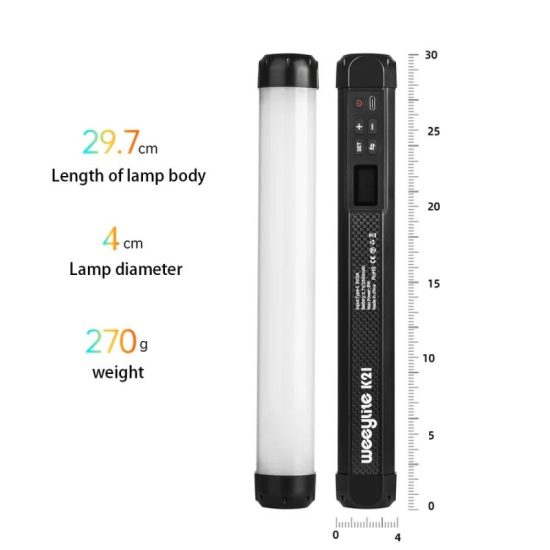 VILTROX K21 Full Color Handheld RGB LED Light Stick