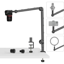 Ulanzi VIJIM LS25 Multifunction Desk Stand for Smartphones DSLR Lights Microphones