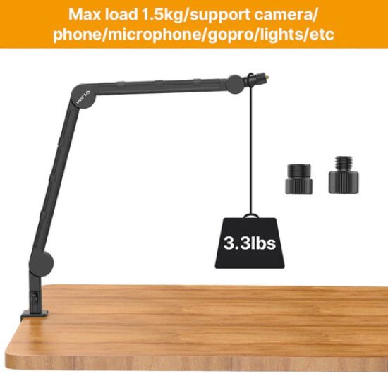 Ulanzi VIJIM LS25 Multifunction Desk Stand for Smartphones DSLR Lights Microphones